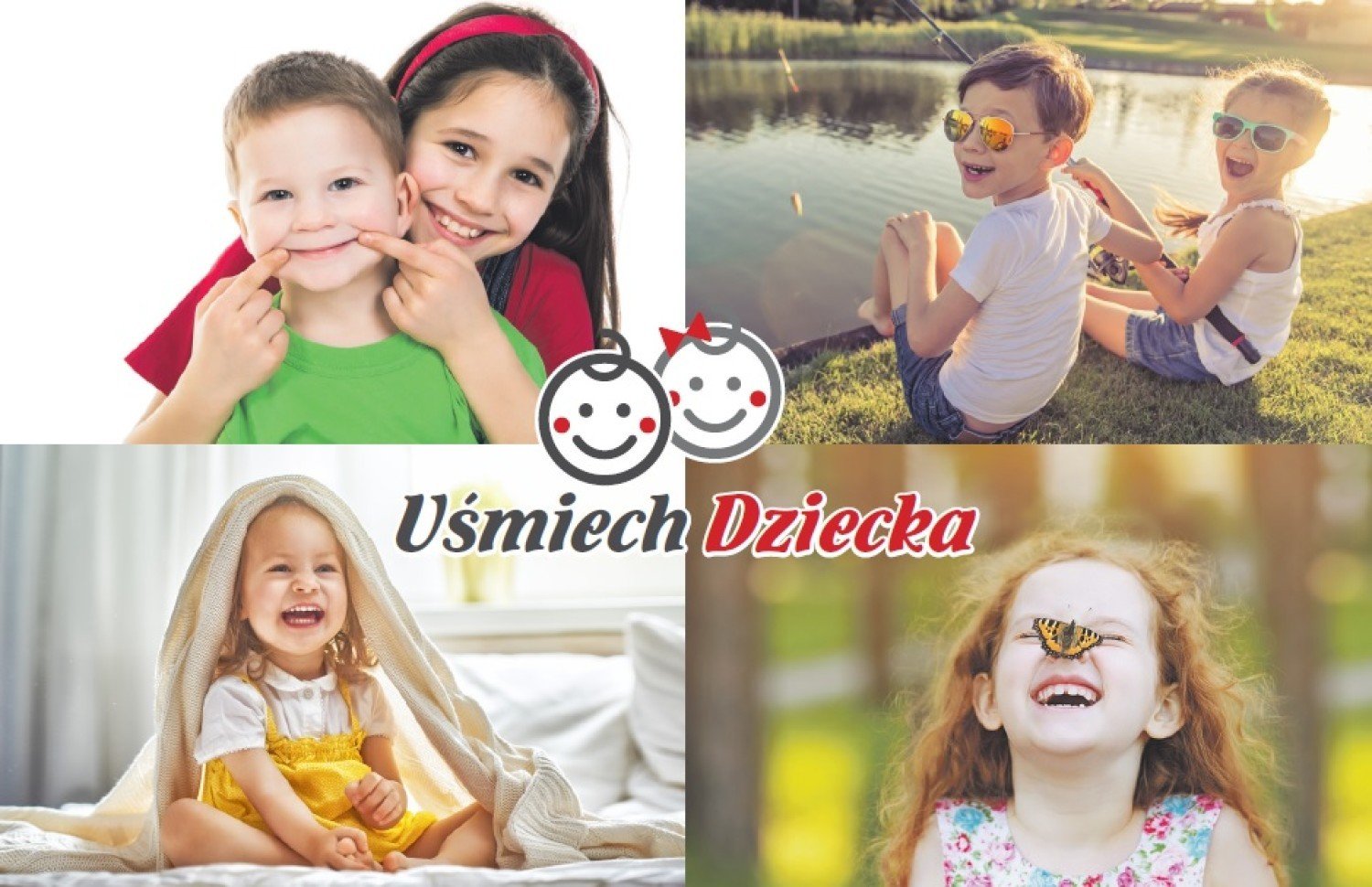 Uśmiechnięte dzieci